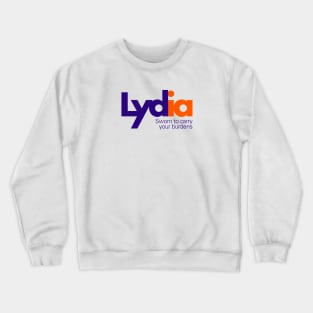 Lydia's Courier Service (Fedex logo parody) Crewneck Sweatshirt